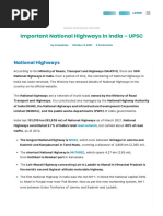 Important National Highways in India 