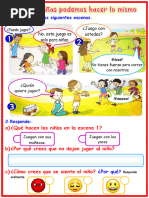 Ficha Tutoría Niñas y Niños Podemos Hacer Lo Mismo Maestra Janet 2°