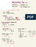 Week 8 & 9 - FODE & SODE (Differential)