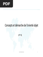 Chapitre2 Concepts de L'orienté Objet