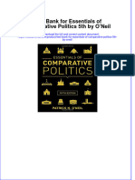 Full Download PDF of Test Bank For Essentials of Comparative Politics 5th by O'Neil All Chapter