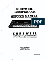 k2000 k2000r Service Manual