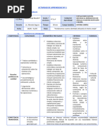 Actividad de Aprendizaje Cuarto