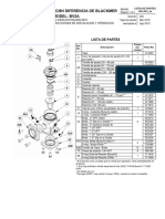 Ficha Técnica - Válvula de ByPass BV-2.00A Blackmer