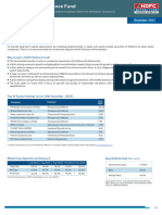 Fund Facts - HDFC Defence Fund - Dec 23