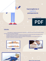 Supravegherea Si Ingrijirea Postoperatorie