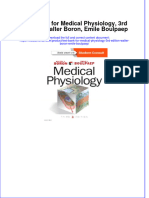 Full Download PDF of Test Bank For Medical Physiology, 3rd Edition, Walter Boron, Emile Boulpaep All Chapter