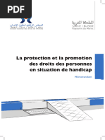 La Protection Et La Promotion Des Droits Des Personnes en Situation de Handicap