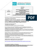 Comunicado N°285 Ingreso A La Docencia Informacion Importante para Los Aspirantes