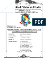 Trabajo Grupal Amigos de Importacion Nro 3 ... Julio Chapi Cussi