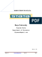 STATA Manual 1