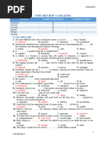 Unit Review 3 - S