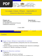 Les Usages Civiques, Ethiques, Responsables Et Ressources Educatives Num Erique