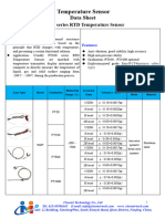 Cheemi PT100 Series RTD Temperature Sensor