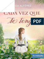 Cada Vez Que Te Tengo - Noa Alferez