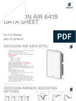 Ericsson AIR 6419 Band 77 (DOD Spectru) Turf Spec Sheet Rev B 072221-20210722-032305