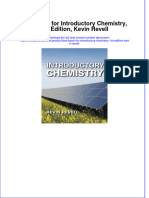 Full Download PDF of Test Bank For Introductory Chemistry, 1st Edition, Kevin Revell All Chapter