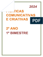 Planos de Aula Praticas Comunicativas 2024 Amostra