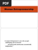 Women Entrepreneur