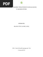 Actividad de Aprendizaje 1 Informe de Historias de Usuario Que Representan Los Requerimientos Del Cliente