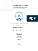 Informe Fisiología - Estudio Del Medio Interno - La Sangre