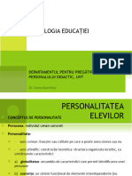 Tema 3 4 Personalitatea Elevilor