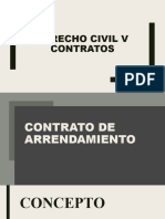 Derecho Civil v. Contrato de Arrendamiento