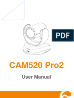 CAM520 Pro2 Manual