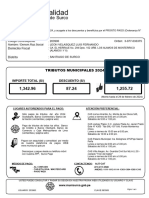 Tributos Municipales 2024: Domicilio Fiscal