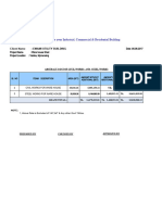 USTAZ GYPSUM BOQ - Civil, Costing