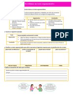 D3 A2 FICHA COM. Escribimos Un Texto Argumentativo