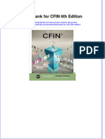 Full Download PDF of Test Bank For CFIN 6th Edition All Chapter