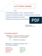 Intro Chimie Organique