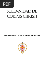 Diálogo Eucarístico Corpus Christi 2022 Ayyayaya