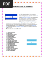 Lista de Partidos Nacionales