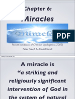 Apologetics, Kreeft Chapter 6: Miracles