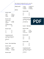 Reading For Vocabulary Plus Level C - Answer Key