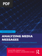 Daniel Riffe, Stephen Lacy, Brendan R. Watson, Jennette Lovejoy - Analyzing Media Messages - Using Quantitative Content Analysis in Research-Routledge (2024)