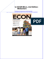 Full Download PDF of Test Bank For ECON Micro, 2nd Edition: McEachern All Chapter