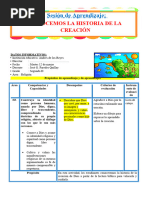 2° Sesión Día 2 Rel Conocemos La Historia de La Creación