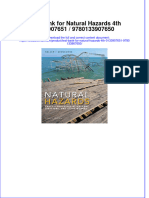 Full Download PDF of Test Bank For Natural Hazards 4th 0133907651 / 9780133907650 All Chapter