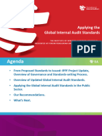 IIA - Applying The Global Internal Audit Standards - AIS