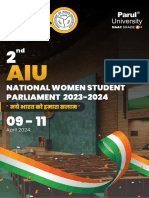 Aiu National Women Student Parliament 2023-24