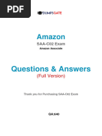 Amazon: Questions & Answers