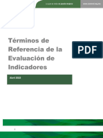 Modelo Terminos de Referencia Evaluacion de Indicadores VF 2023