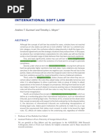 Guzman and Meyer - International Soft Law - Article - 2010