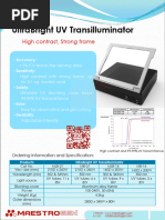 Mestrogen UV Transilluminator