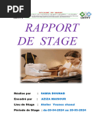 Rapport de Stage Coture