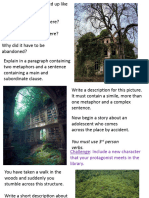 Descriptive Writing Prompts - Abandoned Places