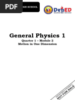 General Physics 1 Q1 Module 2